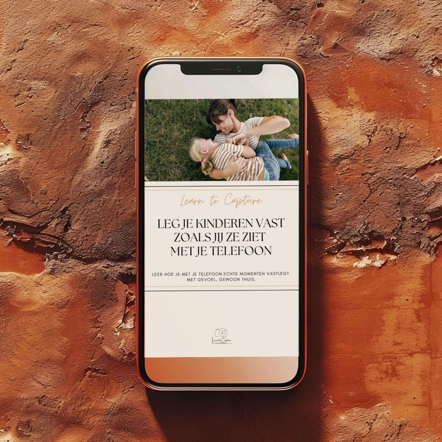 Leg je kinderen vast zoals jij ze ziet – met je telefoon